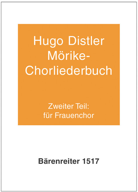 Mörike-Chorliederbuch, Teil 2 op. 19 (1938/1939) [Bar:BA1517]