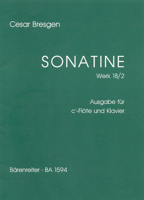 Sonatine für Blockflöte und Klavier F-Dur op. 18/2 (1947) [Bar:BA1594]