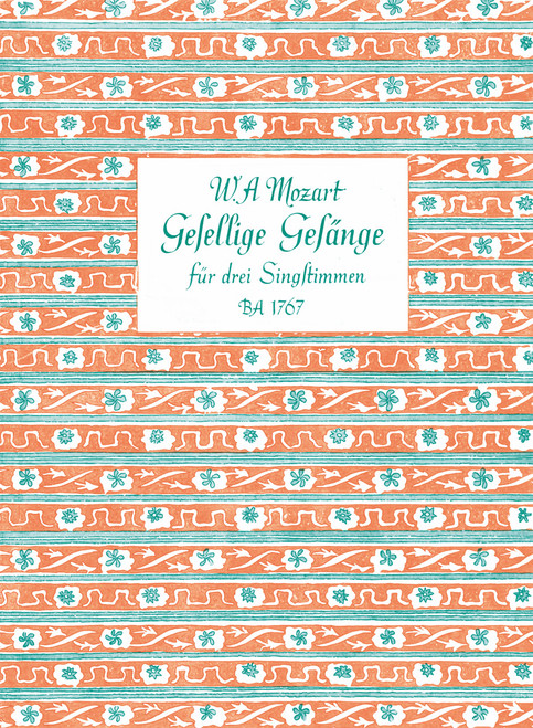 Gesellige Gesänge [Bar:BA1767]
