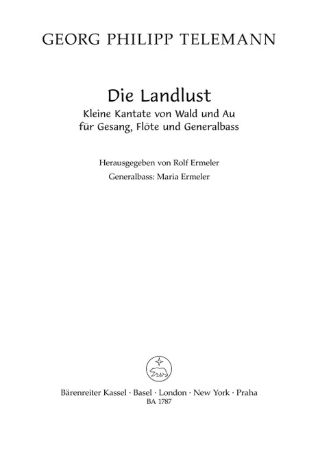 Die Landlust [Bar:BA1787]