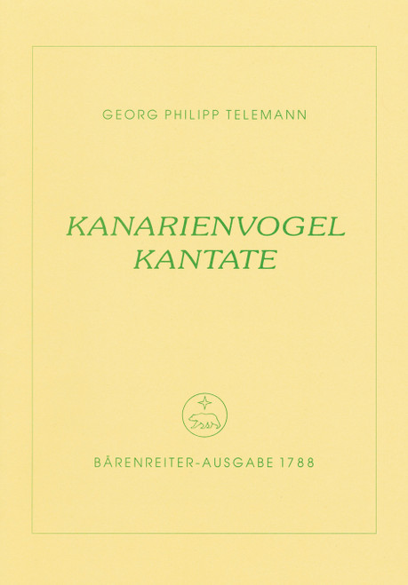 Kanarienvogel-Kantate [Bar:BA1788]