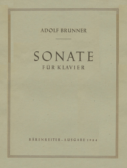Sonate für Klavier (1933) [Bar:BA1984]