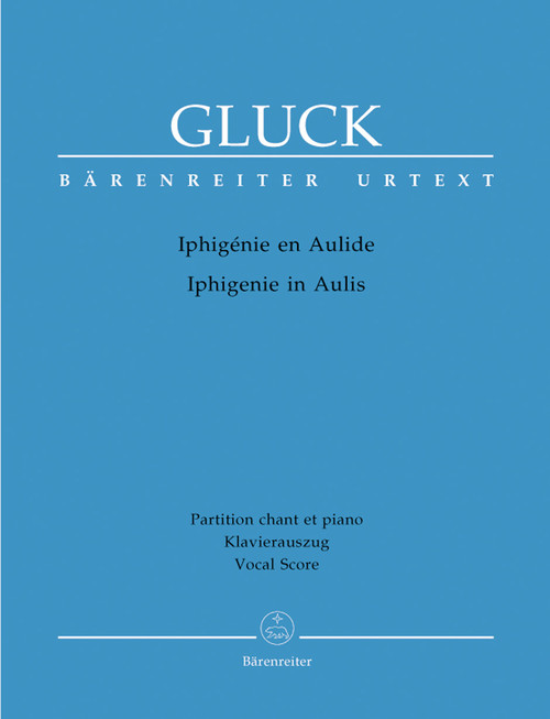 Gluck, Iphigénie en Aulide - Iphigenie in Aulis [Bar:BA2301-90]