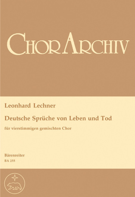 Lechner, Deutsche Sprüche von Leben und Tod [Bar:BA255]