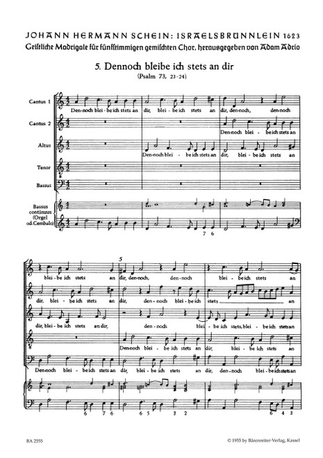 Dennoch bleibe ich stets an dir no. 5 [Bar:BA2555]