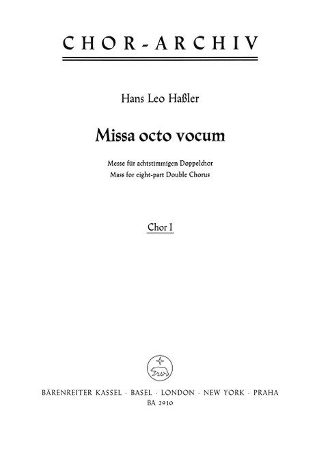 Missa octo vocum [Bar:BA2910-91]