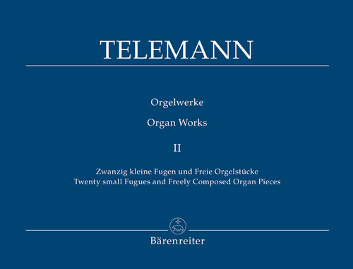 Twenty small Fugues and Freely Composed Organ Pieces [Bar:BA3582]