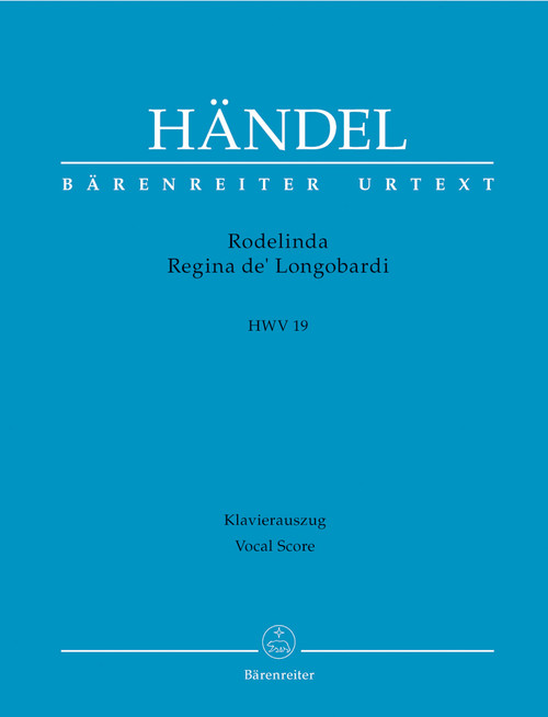 Handel, Rodelinda, Regina de' Langobardi [Bar:BA4064-90]