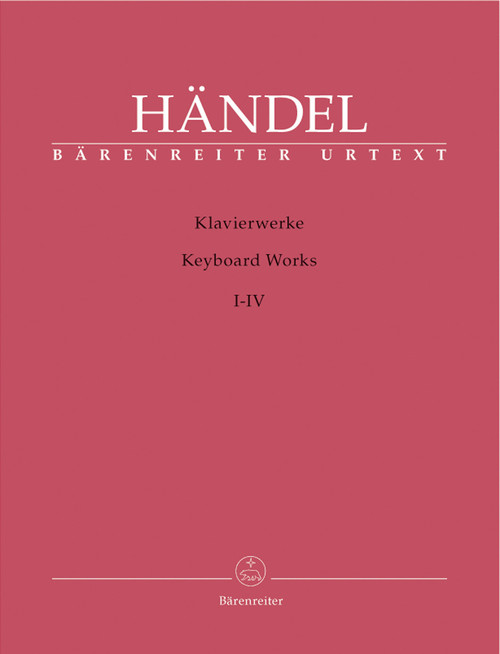 Handel, Works for Piano, Volumes 1-4 [Bar:BA4262]