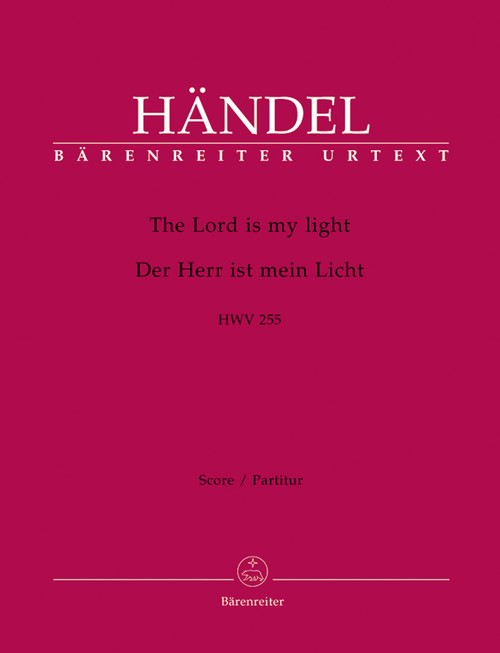 Handel, The Lord is my light HWV 255 [Bar:BA4268]