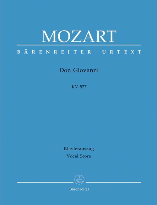 Mozart, Il dissoluto punito ossia il Don Giovanni [Bar:BA4550-90]