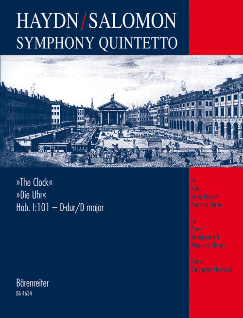Haydn, Symphony-Quintetto nach Sinfonie Nr. 101 "Die Uhr" [Bar:BA4634]