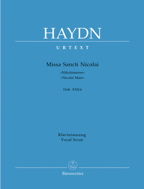 Haydn, Missa Sancti Hieronimi, Score [CF:UE25A007] - Performers Music