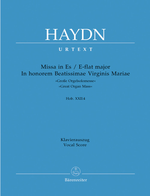 Haydn, Missa in honorem Beatissimae Virginis Mariae [Bar:BA4646-90]