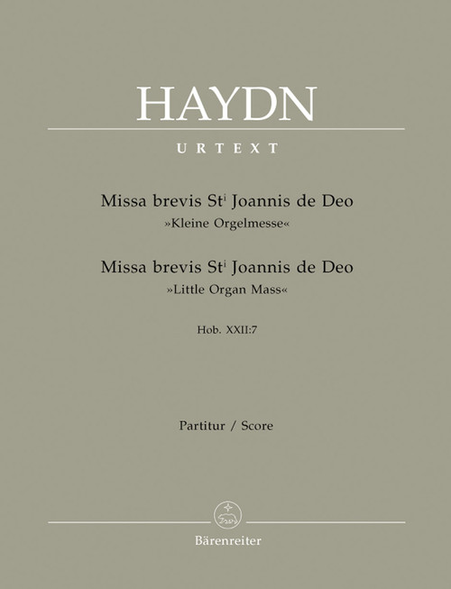 Haydn, Missa brevis Sancti Joannis de Deo [Bar:BA4653]