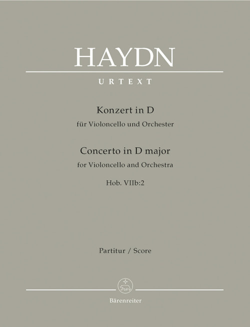 Concerto for Violoncello and Orchestra in D major Hob. VIIb:2 [Bar:BA4675]