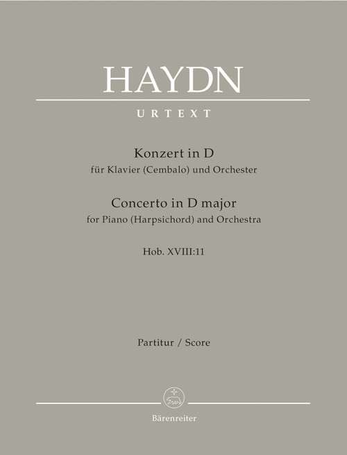 Piano Concerto in D major Hob. XVIII:11 [Bar:BA4679]