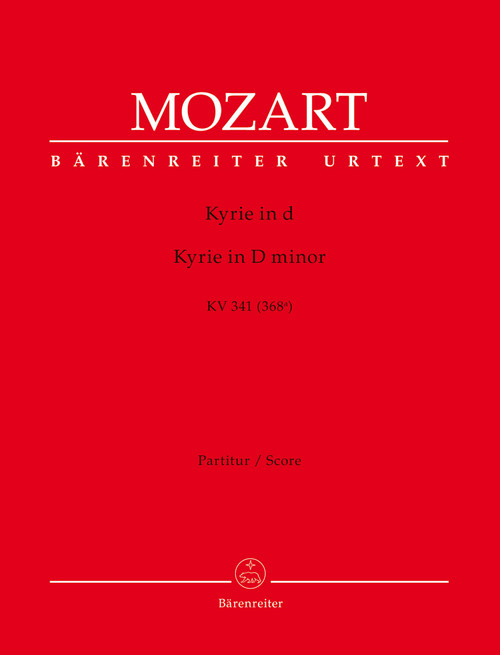 Kyrie in D minor K. 341 (368a) [Bar:BA4702]