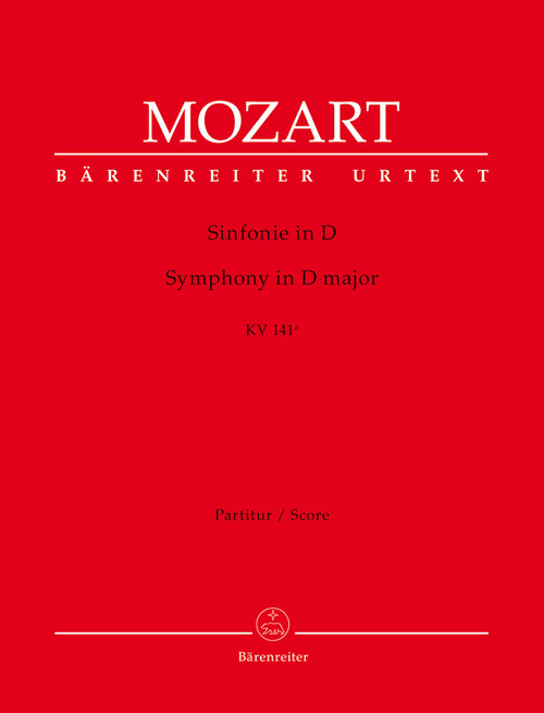 Symphony in D major K. 141a(161) [Bar:BA4719]