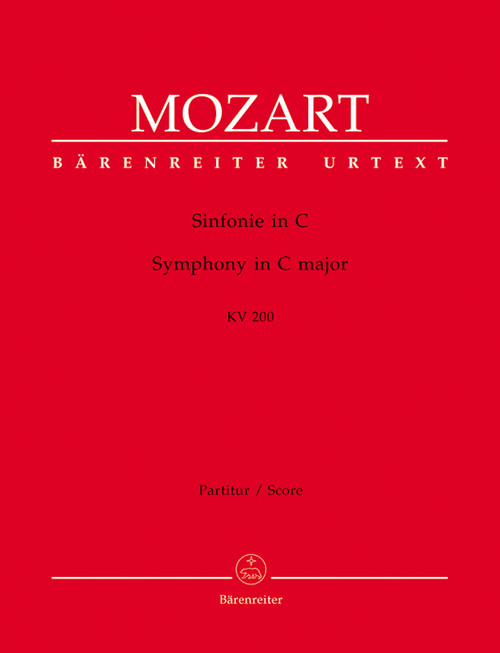 Symphony no. 28 in C major K. 200(173e) [Bar:BA4749]