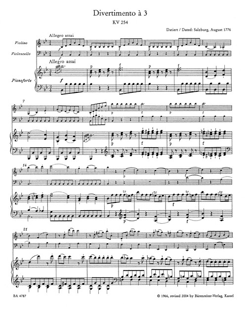 Piano Trios [Bar:BA4787]