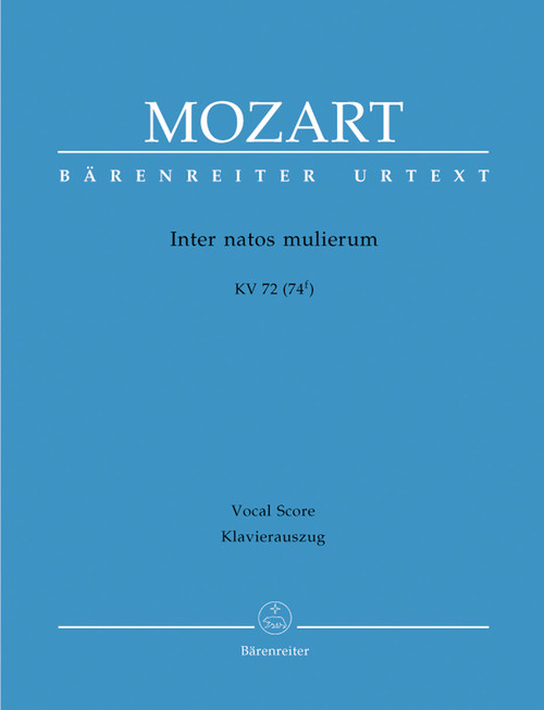 Inter natos mulierum K. 72 (74f) [Bar:BA4788-90]