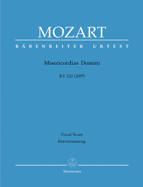 Misericordias Domini K. 222 (205a) [Bar:BA4789-90]