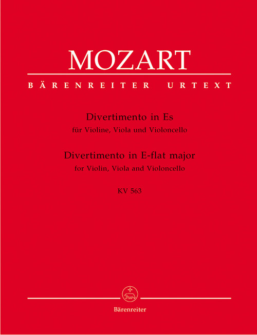 Mozart, Divertimento E flat major KV 563 [Bar:BA4844]