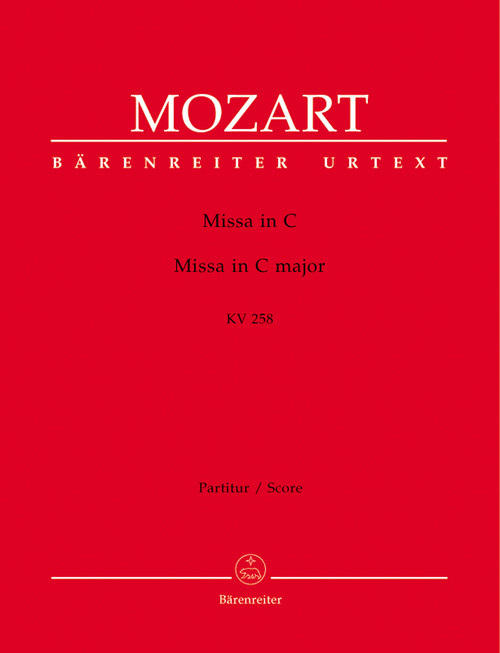 Missa in C major K. 258 [Bar:BA4851]