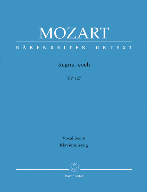 Mozart, Regina coeli [Bar:BA4887-90]