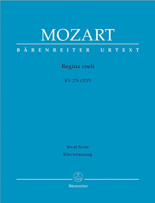 Regina coeli in C major K. 276 (321b) [Bar:BA4888-90]
