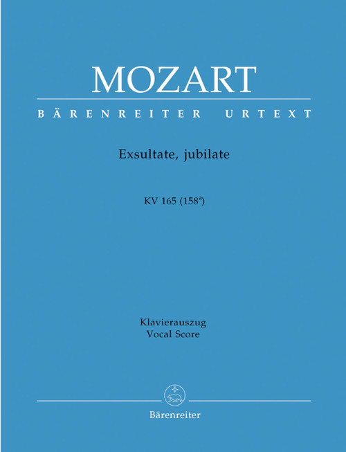 Mozart, Exsultate, jubilate [Bar:BA4897-90]