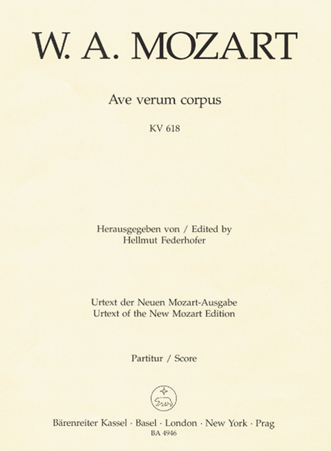 Ave verum corpus K. 618 [Bar:BA4946]