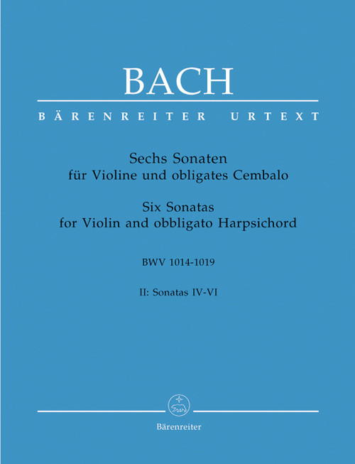 Bach, J.S. - Six Sonatas [Bar:BA5119]