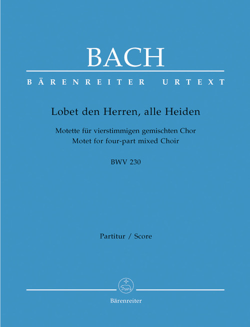 Bach, J.S. - Lobet den Herrn, alle Heiden [Bar:BA5135]