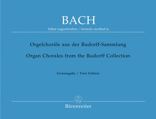 Bach, J.S. - Orgelchoräle aus der Rudorff-Sammlung [Bar:BA5169]