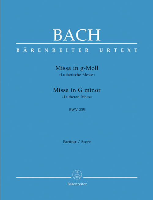 Mass in G minor BWV 235 [Bar:BA5184]
