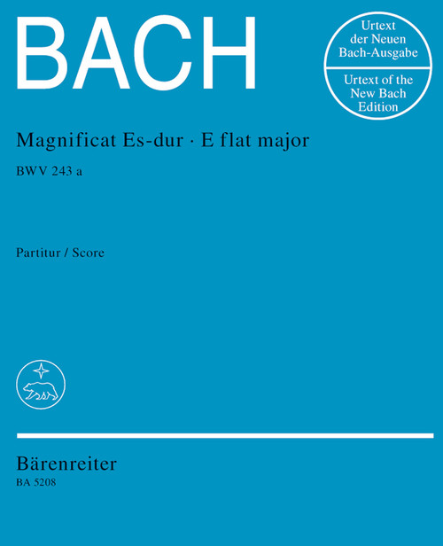 Magnificat in E-flat major BWV 243a [Bar:BA5208]