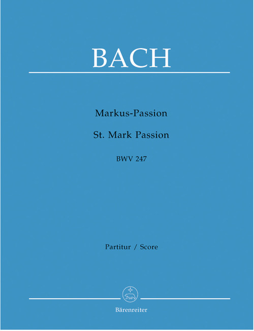 Bach, J.S. - St. Mark Passion [Bar:BA5209]