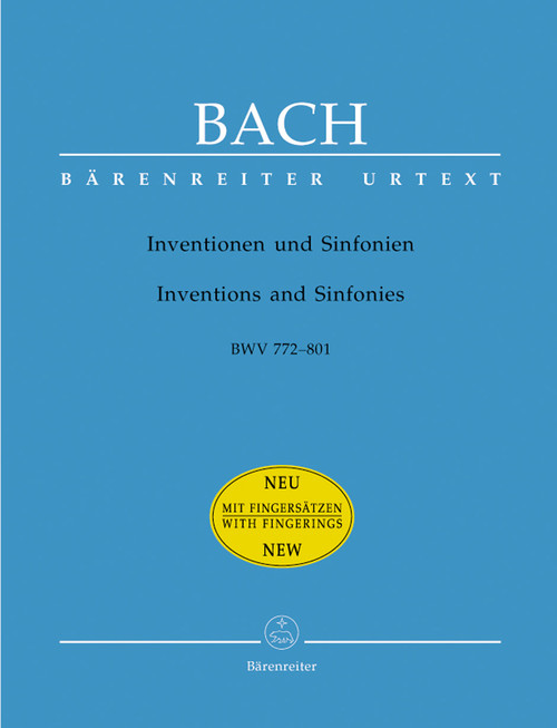 Inventions and Sinfonias BWV 772-801 [Bar:BA5241]