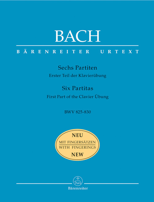 Six Partitas BWV 825-830 [Bar:BA5247]