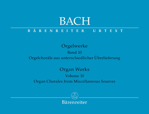 Bach, Organ Works, Volume 10 [Bar:BA5251]