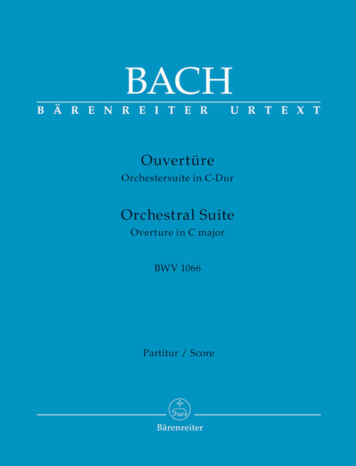 Bach, Ouverture (Orchestersuite) C major BWV 1066 [Bar:BA5252]