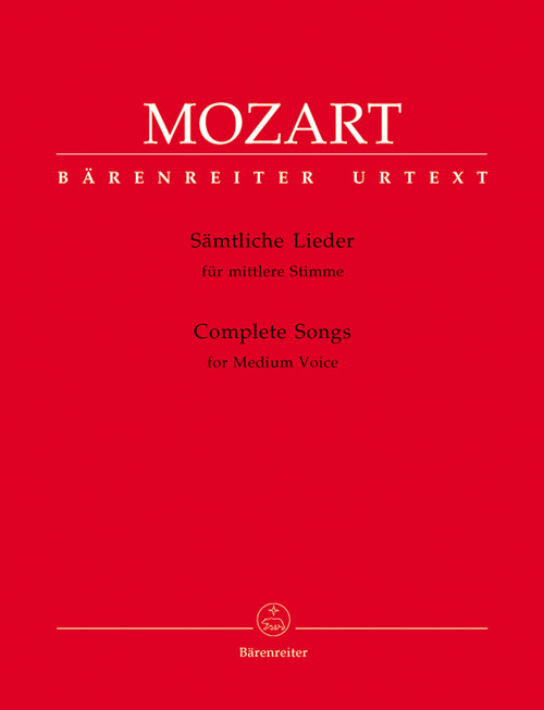 Complete Songs for Medium Voice [Bar:BA5328]
