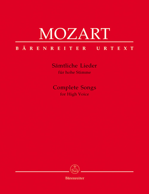 Complete Songs for High Voice [Bar:BA5330]