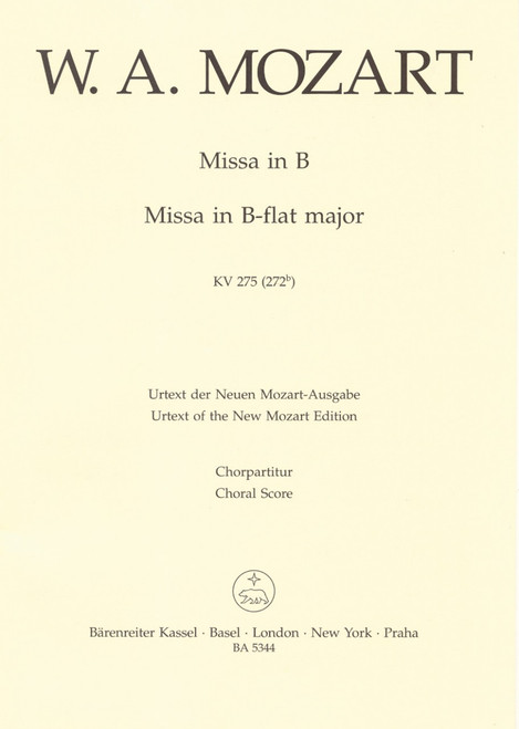 Mozart, Missa brevis [Bar:BA5344-91]