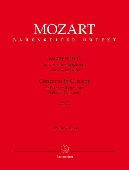 Concerto for Piano and Orchestra no. 8 in C major K. 246 "Lützow Concerto" [Bar:BA5388]