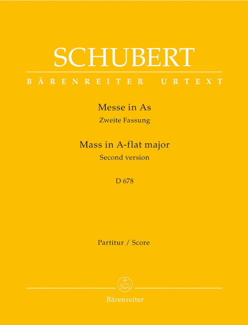 Schubert, Missa A flat major D 678 [Bar:BA5623]