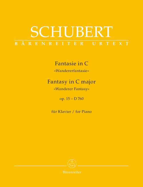 Fantasy for Piano in C major op. 15 D 760 "Wanderer Fantasy" [Bar:BA10870]
