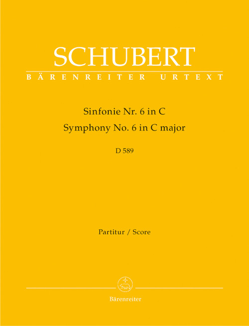 Symphony no. 6 in C major D 589 [Bar:BA5646]
